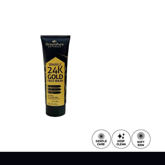 Dream Pure Sparkle 24K Gold Face Wash